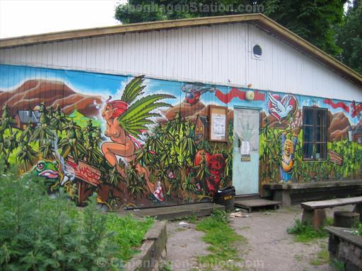 Wall Painting in Christiania, Copenhagen